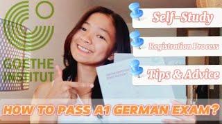 HOW TO PASS A1 GERMAN EXAM? | SELF-STUDY | Goethe Institut | Tips and Advice ️