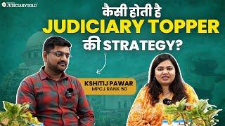 Revealing Judiciary Topper's Strategy | Success Secrets of MP Civil Judge Topper Kshitij Pawar