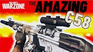 The NEW C58 is AMAZING in Warzone!! (Best class setup & Loadout) The Long Range King in Season 4