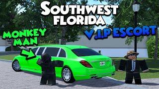 ESCORTING  A V.I.P! || ROBLOX - Southwest Florida Roleplay