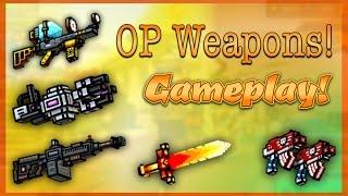 Pixel Gun 3D - OP Weapon Gameplay! (2015)