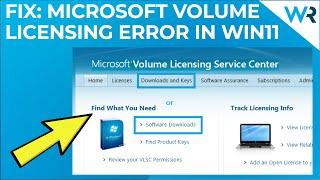 FIX: Microsoft Volume Licensing login not working in Windows 11