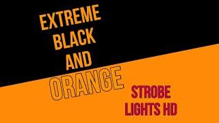 [1 Hour] Extreme Fast Orange Strobe Lights [SEIZURE WARNING]