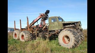 Водитель лесовоза 80 Уровень монстры по бездорожью уникальная подборка