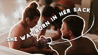HOME BIRTH VLOG | *Raw & Emotional* 26-Hour Labor & Husband Catches Baby