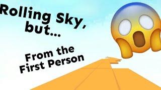 Rolling Sky, but from the first person | RS Mod by sqdl_