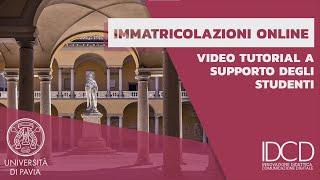 Immatricolazioni Online - Video Tutorial a supporto degli studenti