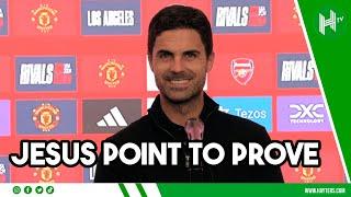 Gabriel Jesus has his SPARK again! | Mikel Arteta | Arsenal 2-1 Man United