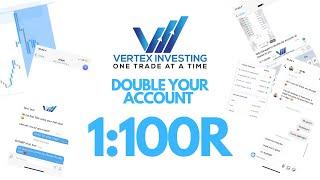 HOW TO DOUBLE YOUR ACCOUNT AND PASS FTMO IN ONE TRADE | VERTEX INVESTING