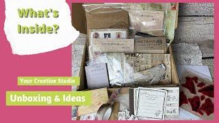 Your Creative Studio Unboxing and Ideas May 2022