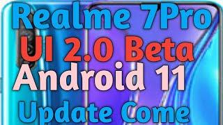 Realme 7Pro Ui2.0 Beta update come #Realme7proui2.0betaupdate