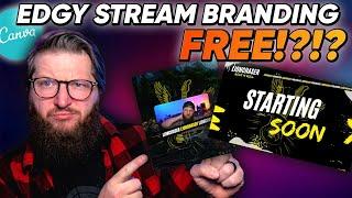Create Your Stream Branding for FREE in 2022! | [Canva for Streamers Tutorial]