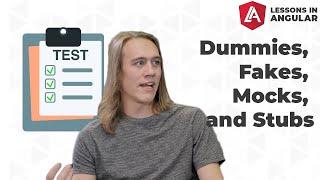 Unit Testing - How to Use Dummies, Fakes, Mocks, and Stubs