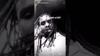 Chief Keef in HellCat bumping Doughboy produced Lil Lody "Tell On Me"
