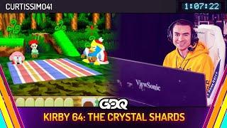 Kirby 64: The Crystal Shards by Curtissimo41 in 1:07:22 - Summer Games Done Quick 2024