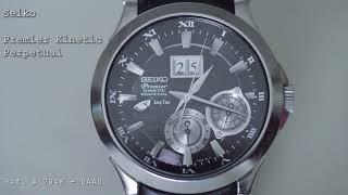 Great Everyday Watch - Seiko Premier Kinetic Perpetual - SNP005 Auto Relay - Ref. 7048-0AA0