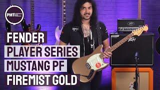 Fender Player Series Mustang in Firemist Gold Review - Short Scale, Big Sound!