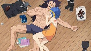 Gajeel working so hard for his family | Fairy Tail: 100 years quest episode 10