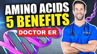 AMINO ACID SUPPLEMENTS! BCAA (Branched-Chain Amino Acid) Benefits Explained by ER Doctor