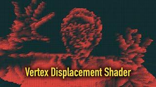 Vertex displacement shader in Unity