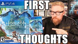 HORIZON FORBIDDEN WEST (First Thoughts) - Happy Console Gamer