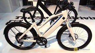 2017 Stromer ST1x Electric City Bike - Walkaround - 2016 Interbike Las Vegas