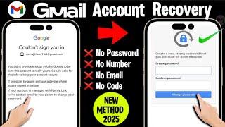 How To Recover Gmail Account || Gmail Account Recovery || Gmail Account Recovery 2025