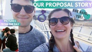 OUR PROPOSAL STORY - GOING ON A WALK TO THE OUTDOOR SITE - HOW HE PROPOSED - SHE SAID YES