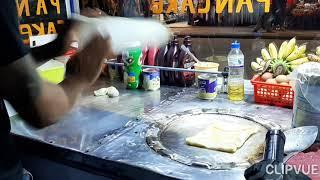 Pancake, streetfood in Siem reap province, Cambodia