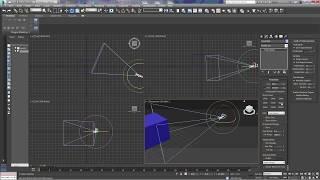 3Ds Max Camera Basics: Free Camera and Target Camera