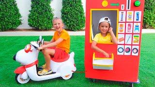 Vlad and Nikita vending machine kids toy story 2