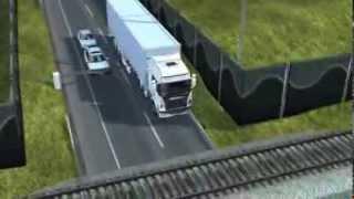 Euro Truck Simulator 2 - Damaged Trucks _ Version 2 - Train Collision, Bridge Collapse