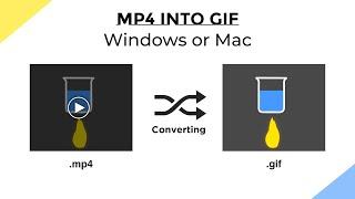 Convert mp4 Video into gif 2020 in PC or Mac | What is gif animation | ezgif website tutorial