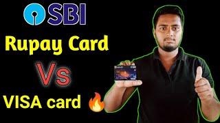 Rupay Card State Bank of India Vs Visa Card State Bank of India Full compair 2023 हिंदी में Live