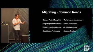 Unite Berlin 2018 - Unity Training Workshops Taster: Migrating to 2018.1