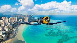 Exploring Hawaii with a Plane - The Crew Motorfest (4K)