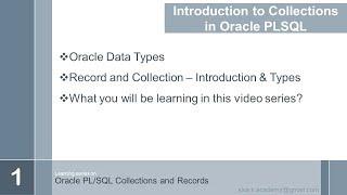 oracle plsql records and collections   introduction to oracle collections