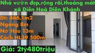 Bán nhà vườn xã Diên Hòa Diên Khánh, Đất vườn Diên Hòa Diên Khánh | Nhà đất Nha Trang Khánh Hoà