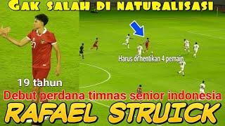 DEBUT PERDANA WONDERKID ABROAD RAFAEL STRUICK DI TIMNAS SENIOR INDONESIA..!! LANGSUNG NYETEL