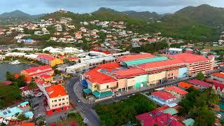 drone rodney bay St Lucia via drone