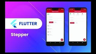 Flutter Widget | 26 | 2. Stepper | FAStepper, FAStep, TextFormField, Text, Icon | Speed Code