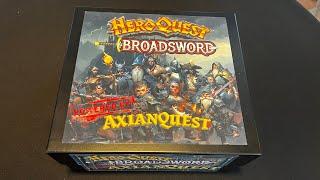 An in-depth look at my Broadsword, Heroquest and Axianquest trio build!!