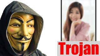 How hackers hack with an image Trojan?!