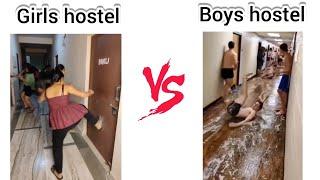 Girls VS Boys Hostel  #memes