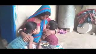 Breast feeding her baby's||Indian mom feeding milk