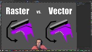 Differences Between Raster vs. Vector Images with Inkscape