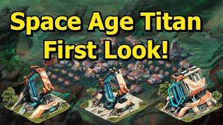 Forge of Empires: Space Age Titan IS HERE!! 3 Attack Boost Great Buildings :O New GB Mechanics!?