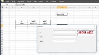 Excel VBA | Show Cell Value In Text Box In User form