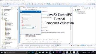 JavaFX ControlsFx Tutorial Component Validation