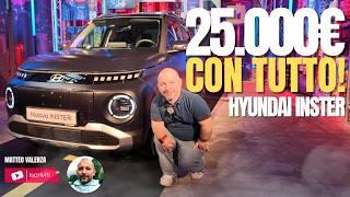 Hyundai INSTER L'ELETTRICA che SALVERA' la mobilità? 25.000€